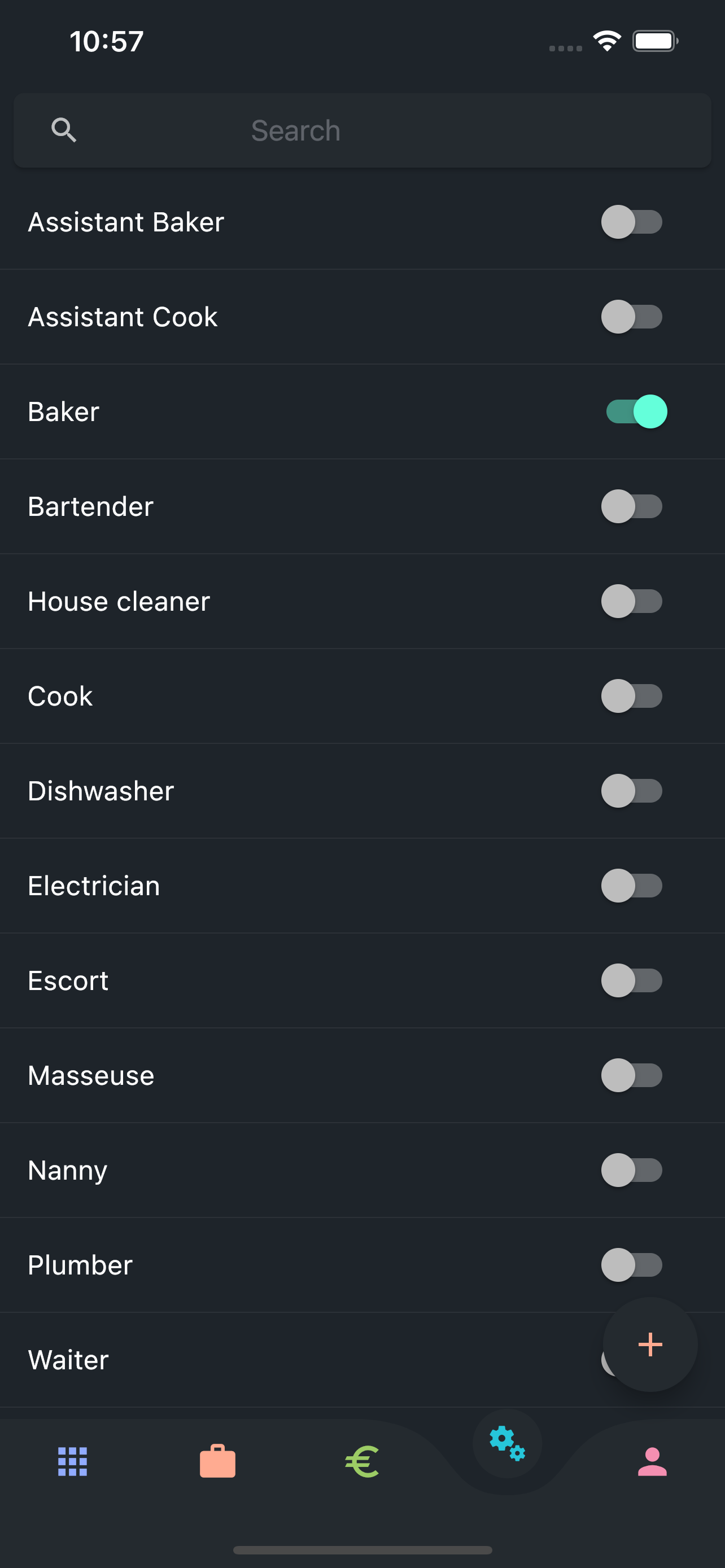 Service request feed